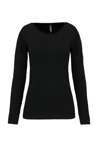 Kariban K3017 - Ladies long-sleeved crew neck t-shirt