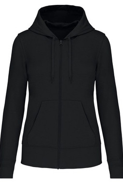 Kariban K4031 - Ladies eco-friendly zip-through hoodie