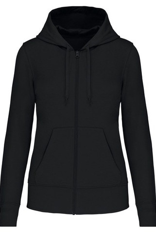 Kariban K4031 - Ladies eco-friendly zip-through hoodie