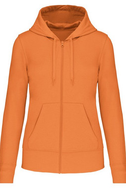 Kariban K4031 - Sweat-shirt écoresponsable zippé à capuche femme