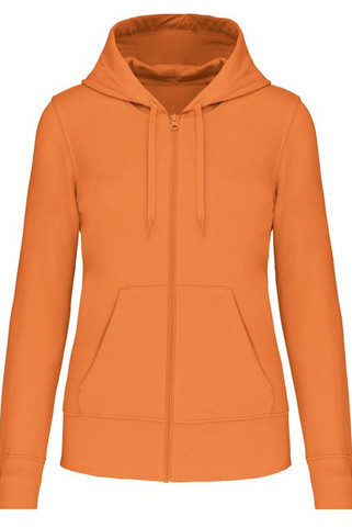 Kariban K4031 - Sweat-shirt écoresponsable zippé à capuche femme