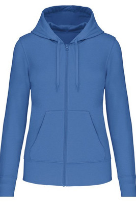 Kariban K4031 - Ladies' eco-friendly zip-through hoodie