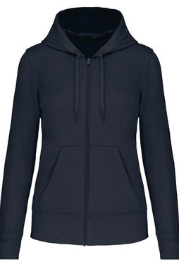 Kariban K4031 - Damen Bio-Baumwolle Reißverschluss Hoodie