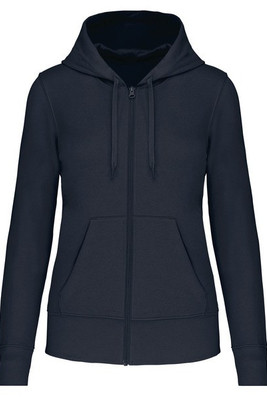 Kariban K4031 - Ladies' eco-friendly zip-through hoodie