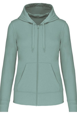 Kariban K4031 - Damen Bio-Baumwolle Reißverschluss Hoodie