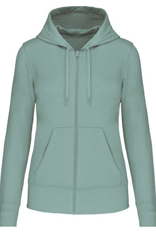 Kariban K4031 - Damen Bio-Baumwolle Reißverschluss Hoodie
