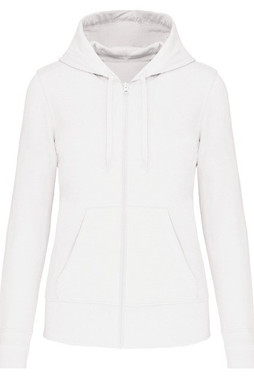 Kariban K4031 - Ladies eco-friendly zip-through hoodie