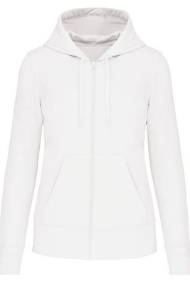 Kariban K4031 - Ladies' eco-friendly zip-through hoodie