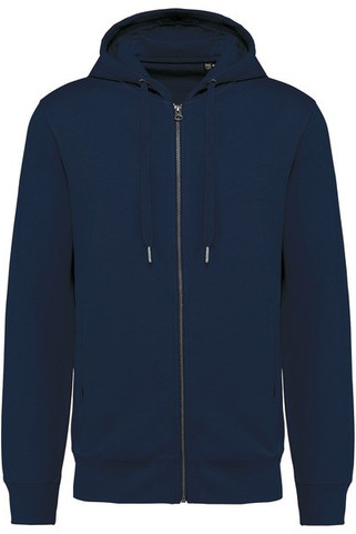 Kariban K4008 - Ecologische uniseks sweater met capuchon en rits