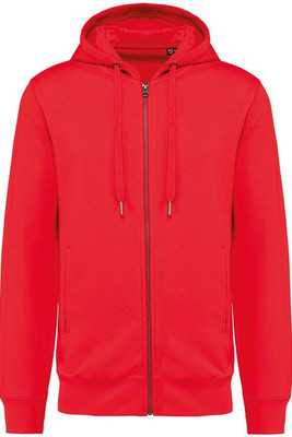 Kariban K4008 - Unisex eco-friendly French Terry zipped hooded sweatshirt