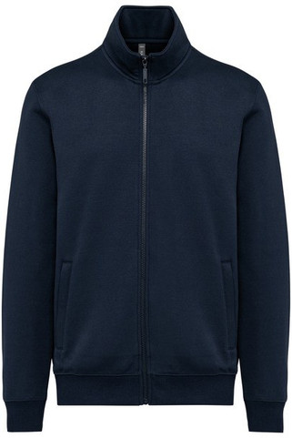 Kariban K4010 - Stijlvolle Heren Fleece Cadet Jas met Hoge Kraag