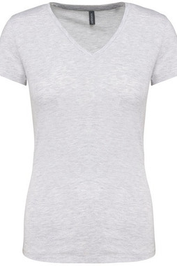 Kariban K381 - LADIES SHORT SLEEVE V-NECK T-SHIRT