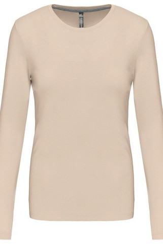 Kariban K383 - T-SHIRT COL ROND MANCHES LONGUES FEMME