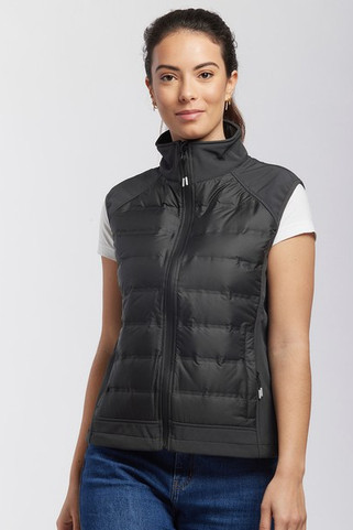 Mustaghata GAMMA - Bodywarmer Hybride Femme Softshell-Doudoune