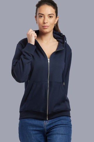 Les Filosophes MONTAIGNE - Unisex Organic Cotton Zipped Hoodie Made in France