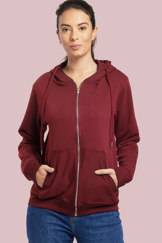 Les Filosophes MONTAIGNE - Unisex Organic Cotton Zipped Hoodie Made in France