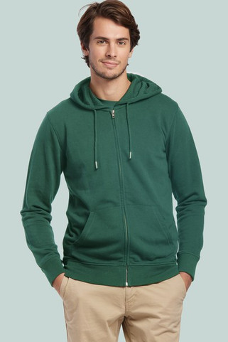 Les Filosophes MONTAIGNE - Unisex Bio -Baumwoll -Reißverschluss -Hoodie in Frankreich