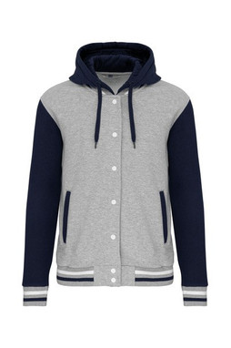 Kariban K4003 - Blouson Teddy à capuche Unisexe