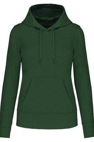 Kariban K4028 - Ladies eco-friendly hooded sweatshirt