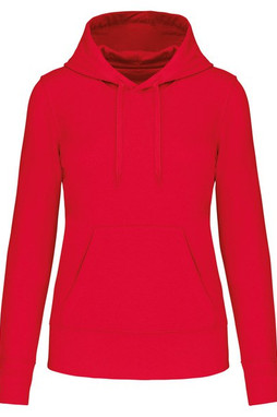 Kariban K4028 - Ladies eco-friendly hooded sweatshirt