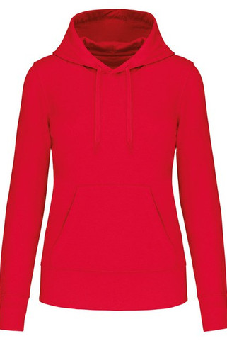 Kariban K4028 - Ladies eco-friendly hooded sweatshirt