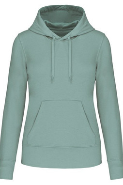 Kariban K4028 - Ladies eco-friendly hooded sweatshirt