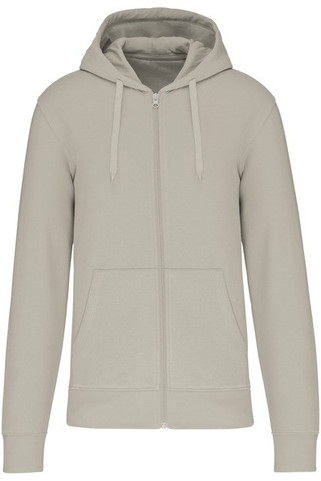 Kariban K4030 - Mens eco-friendly zip-through hoodie