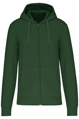 Kariban K4030 - Mens eco-friendly zip-through hoodie