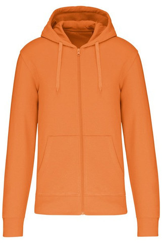 Kariban K4030 - Mens eco-friendly zip-through hoodie