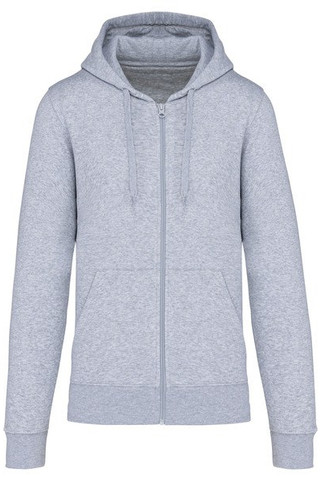Kariban K4030 - Mens eco-friendly zip-through hoodie