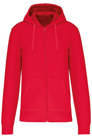 Kariban K4030 - Herren Bio-Kapuzenjacke mit Reißverschluss