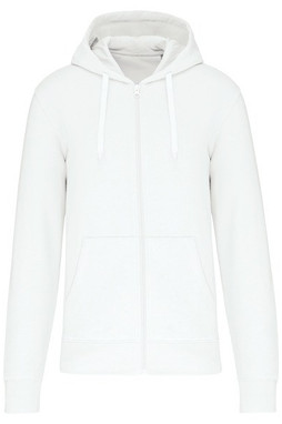Kariban K4030 - Sweatshirt eco-responsável com capuz e fecho de homem
