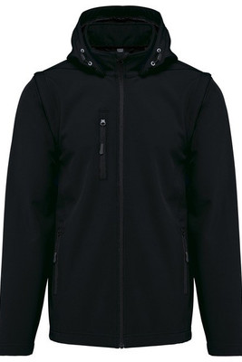 Kariban K422 - Versatile Unisex Softshell Jacket with Removable Sleeves