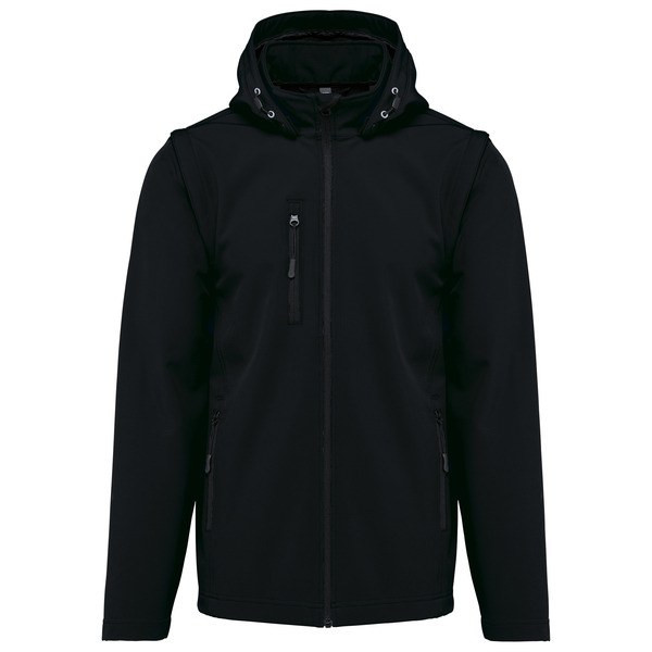 Kariban K422 - Versatile Unisex Softshell Jacket with Removable Sleeves