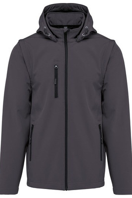 Kariban K422 - Versatile Unisex Softshell Jacket with Removable Sleeves