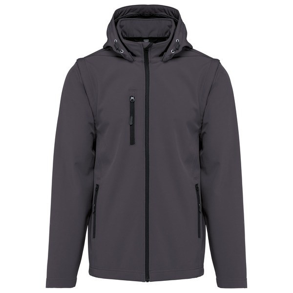 Kariban K422 - Versatile Unisex Softshell Jacket with Removable Sleeves