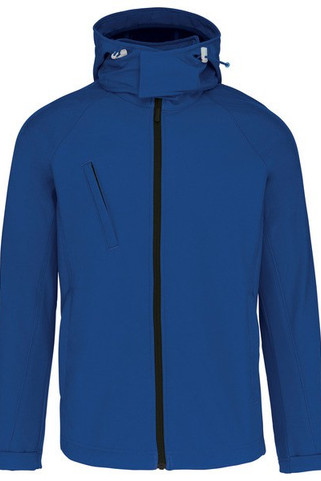 Kariban K413 - HEREN SOFTSHELL JAS MET CAPUCHON