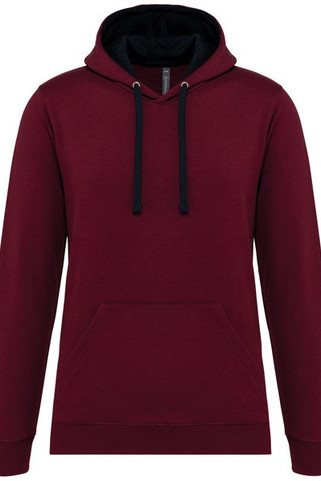 Kariban K446 - BICOLOR KAPUZEN SWEATSHIRT