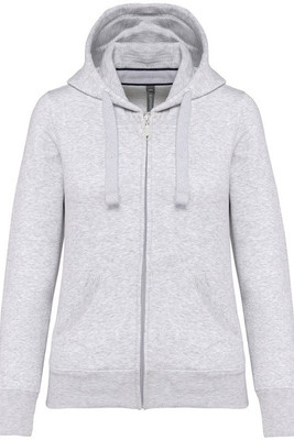 Kariban K464 - Ladies' hooded full zip sweatshirt