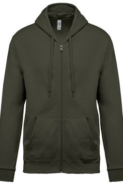 Kariban K479 - Sweatshirt com capuz e fecho
