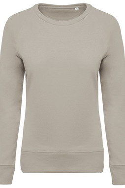 Kariban K481 - Ladies’ organic cotton crew neck raglan sleeve sweatshirt