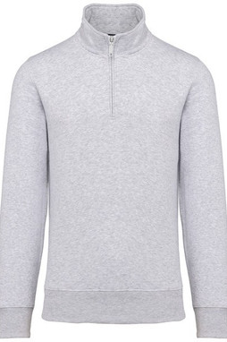 Kariban K487 - Zipped neck sweatshirt