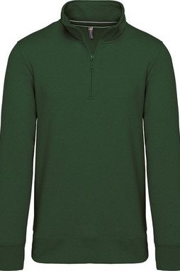 Kariban K487 - Zipped neck sweatshirt
