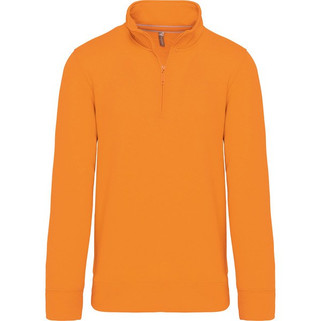 Kariban K487 - Sweatshirt mit Reißverschlusskragen