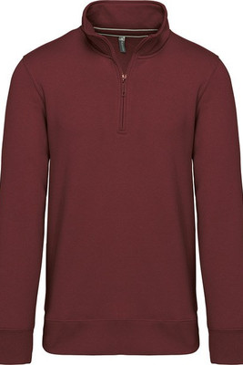 Kariban K487 - Zipped neck sweatshirt