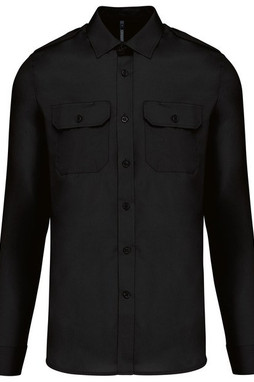 Kariban K505 - Mens long-sleeved pilot shirt