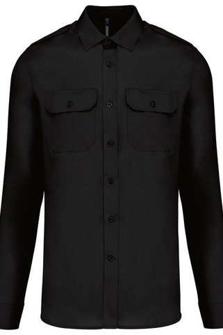 Kariban K505 - Herenpilootoverhemd lange mouwen