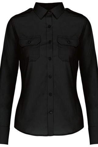 Kariban K506 - Damespilootoverhemd lange mouwen