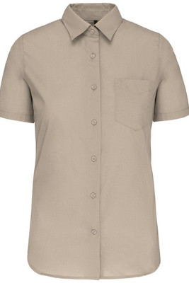 Kariban K548 - Women's Easy Care Polycotton Poplin Shirt with Pocket