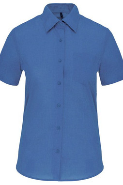 Kariban K548 - Womens Easy Care Polycotton Poplin Shirt with Pocket